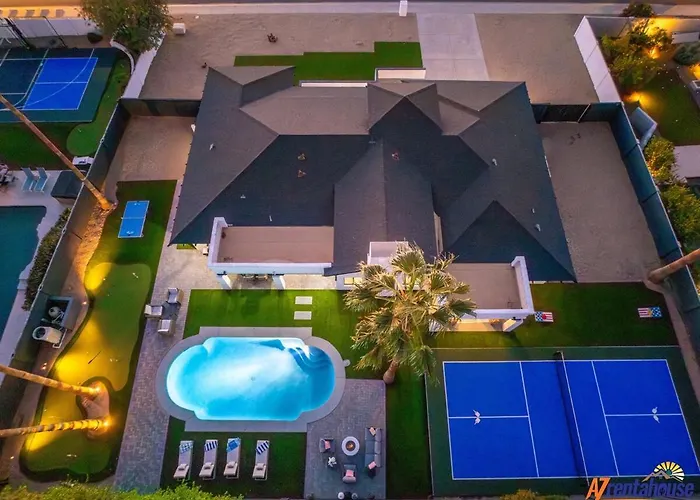 Ultimate Pickleball Retreat Heated Pool Table Tennis